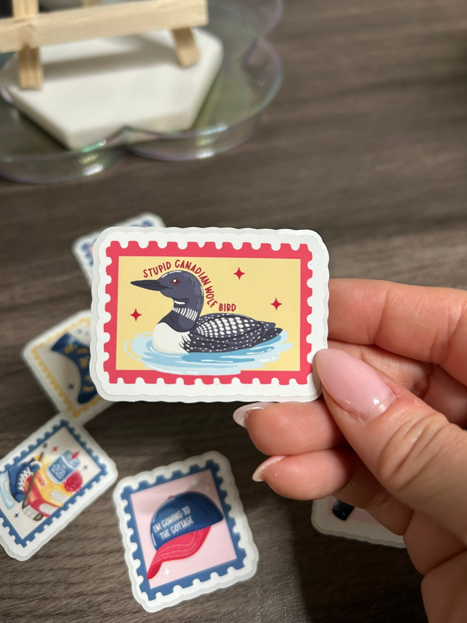 Heated Rivalry Postage Stamp Sticker Pack