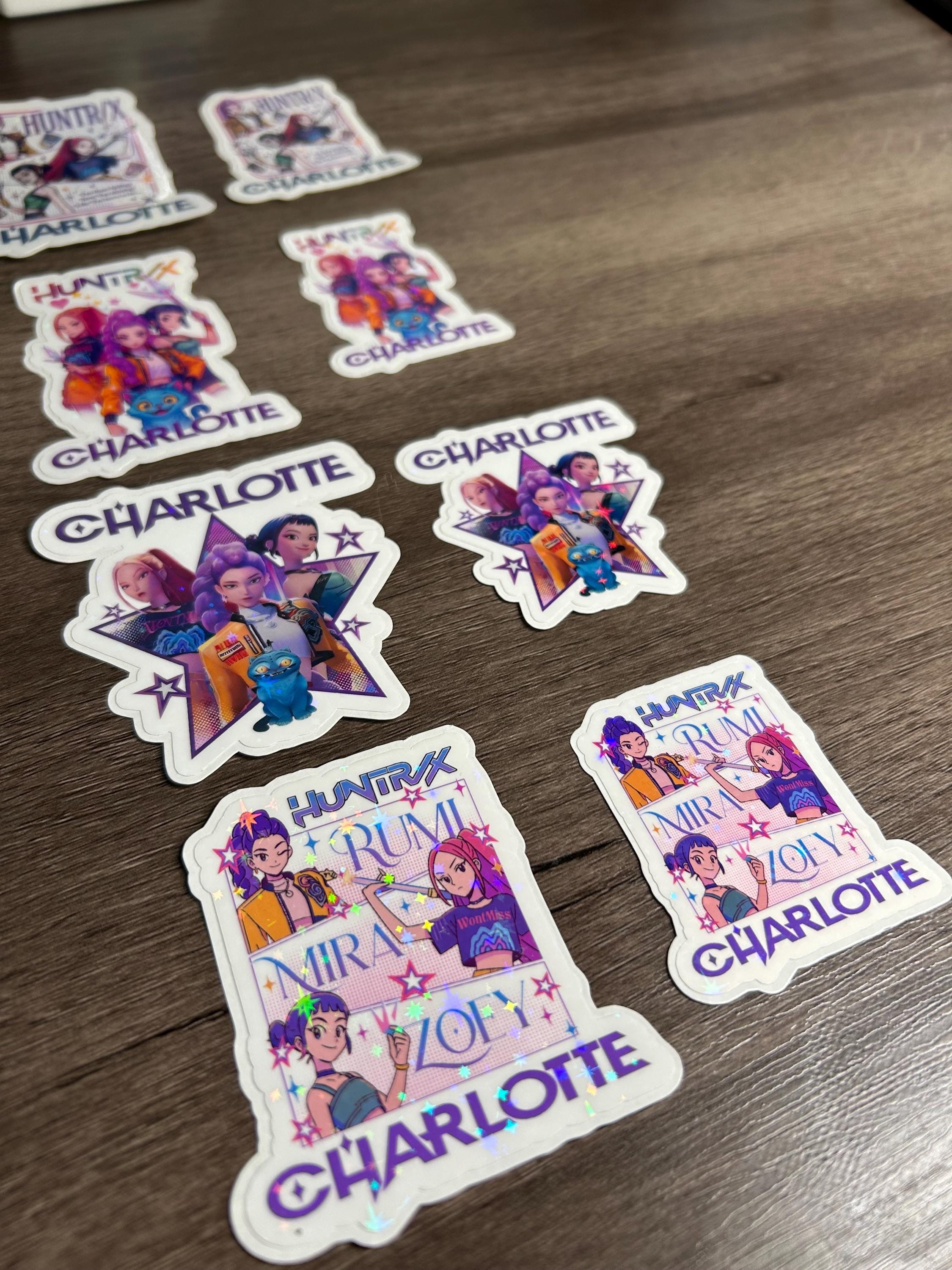 HUNTRIX PERSONALIZED HOLOGRAPHIC STICKER