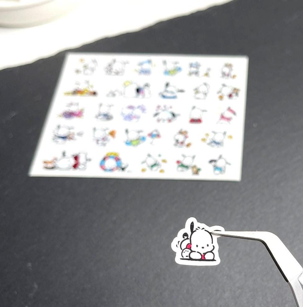 POCHACCO TINY STICKER SHEET — MINI KAWAII COLLECTION