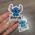 STITCH PERSONALIZED HOLOGRAPHIC STICKER