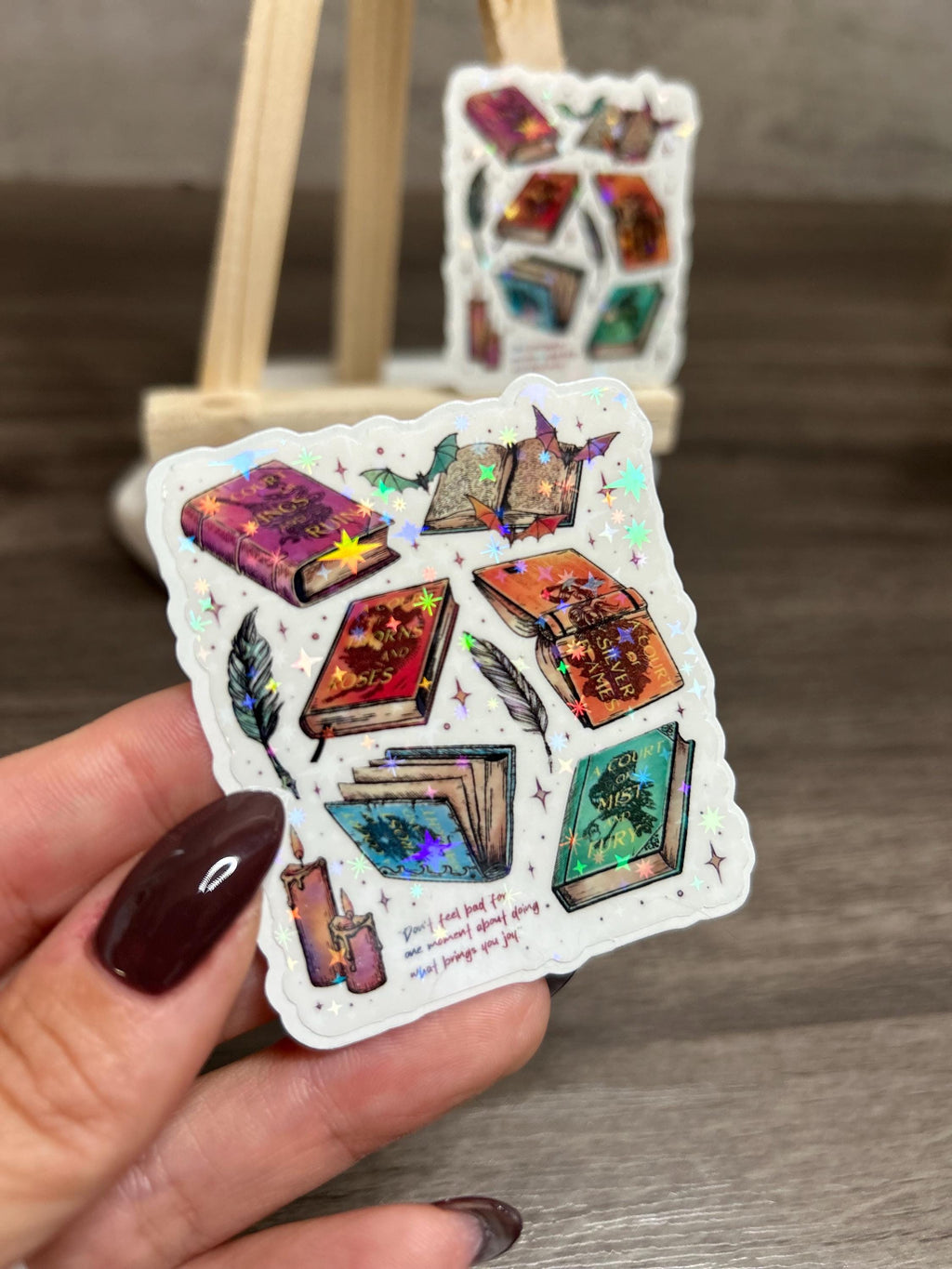 ACOTAR BOOK COLLECTION — HOLOGRAPHIC STICKER