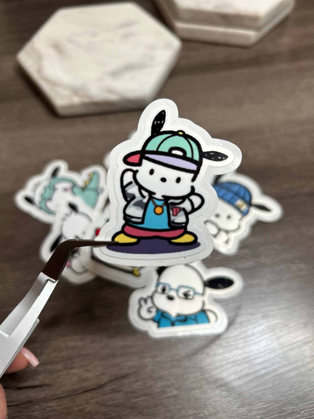 POCHACCO WATERPROOF STICKERS — KAWAII COLLECTION