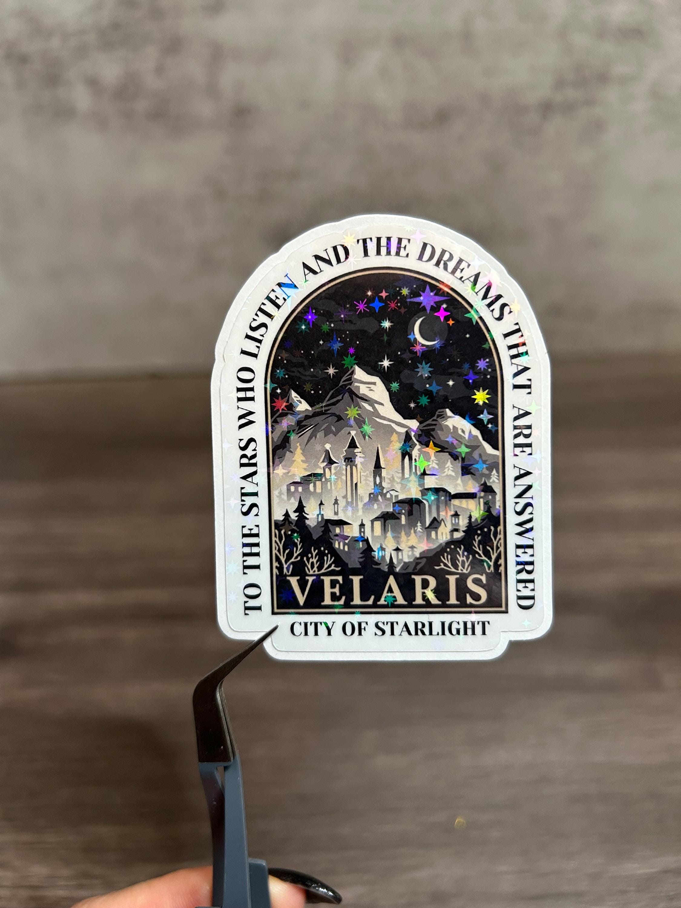 Velaris The City of Starlight Night Court Stickers