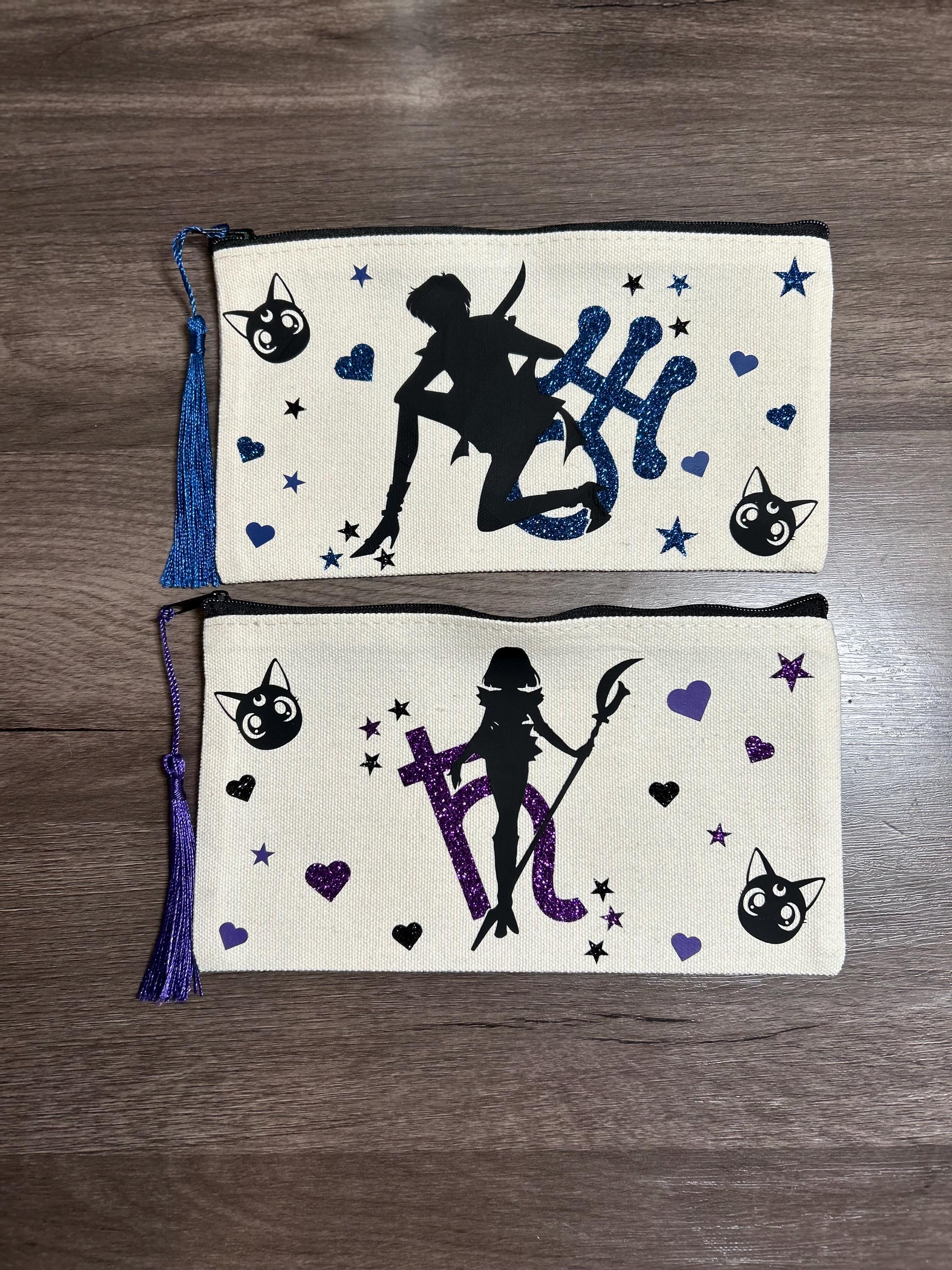 SAILOR MOON GUARDIAN POUCH — MAGICAL GIRL CANVAS ZIPPER BAG