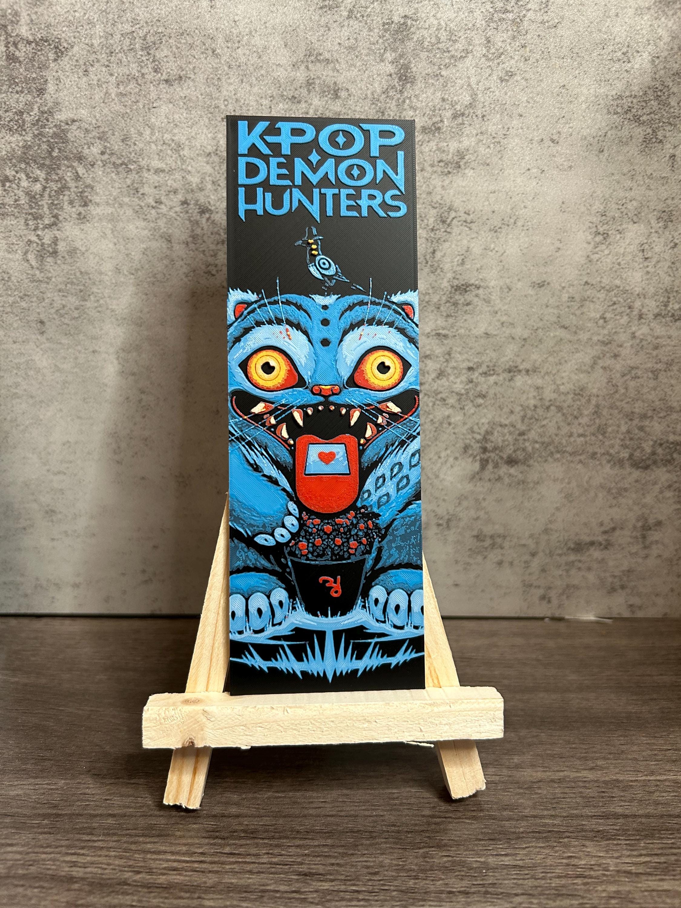 K-POP DEMON HUNTERS — DERPY + BIRD 3D PRINTED BOOKMARK