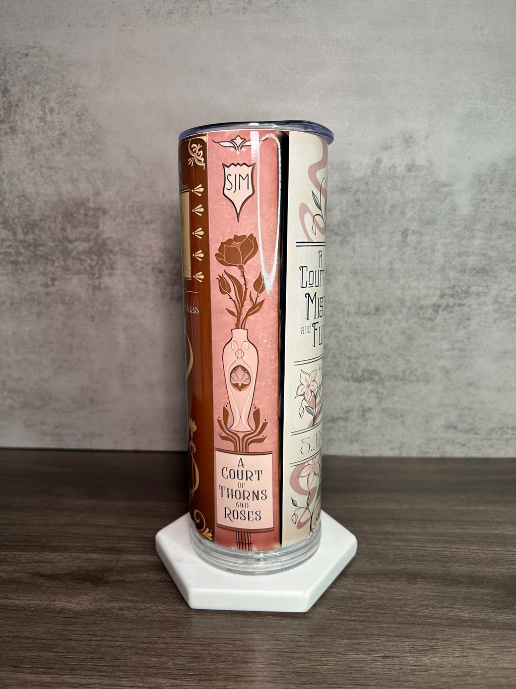 ACOTAR Book Spines in Vintage Style - 20oz Tumbler