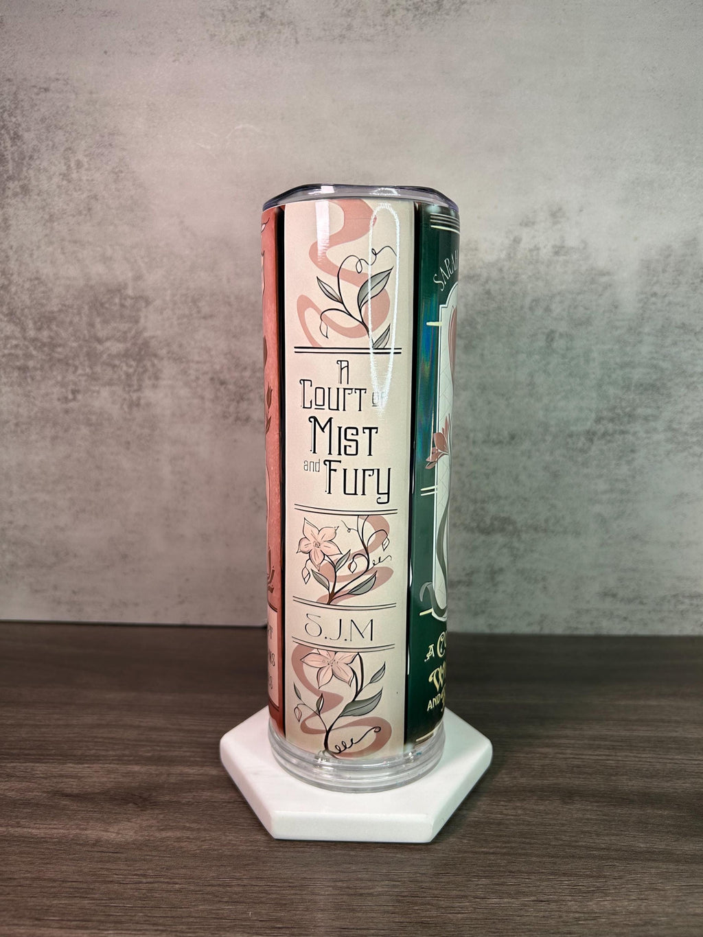 ACOTAR Book Spines in Vintage Style - 20oz Tumbler