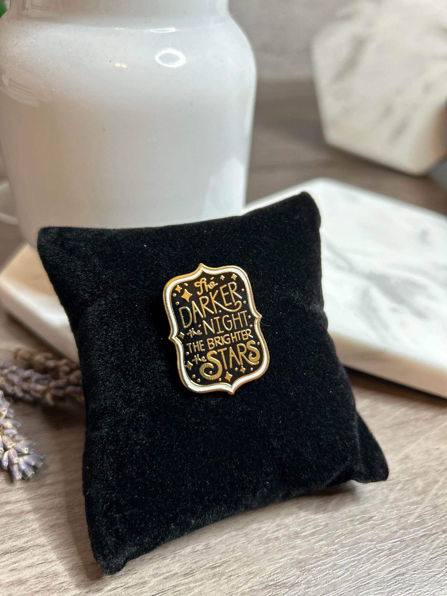 Inspirational Quote Enamel Pin | Gold Lapel Pin, Motivational Gift