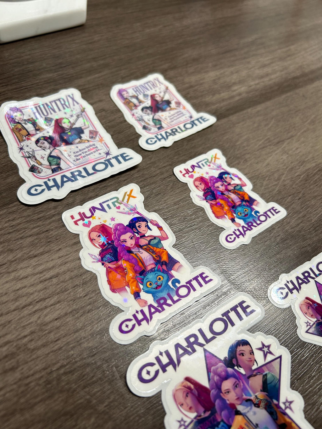 HUNTRIX PERSONALIZED HOLOGRAPHIC STICKER