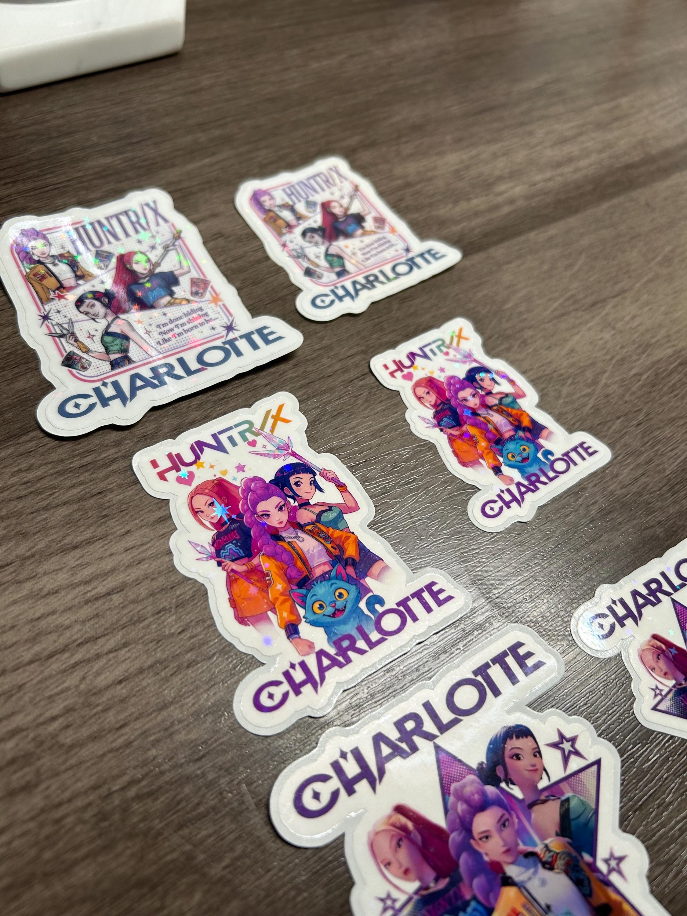 HUNTRIX PERSONALIZED HOLOGRAPHIC STICKER