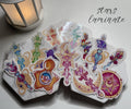 Sailormoon Transformation Wand Sticker: Star Holographic