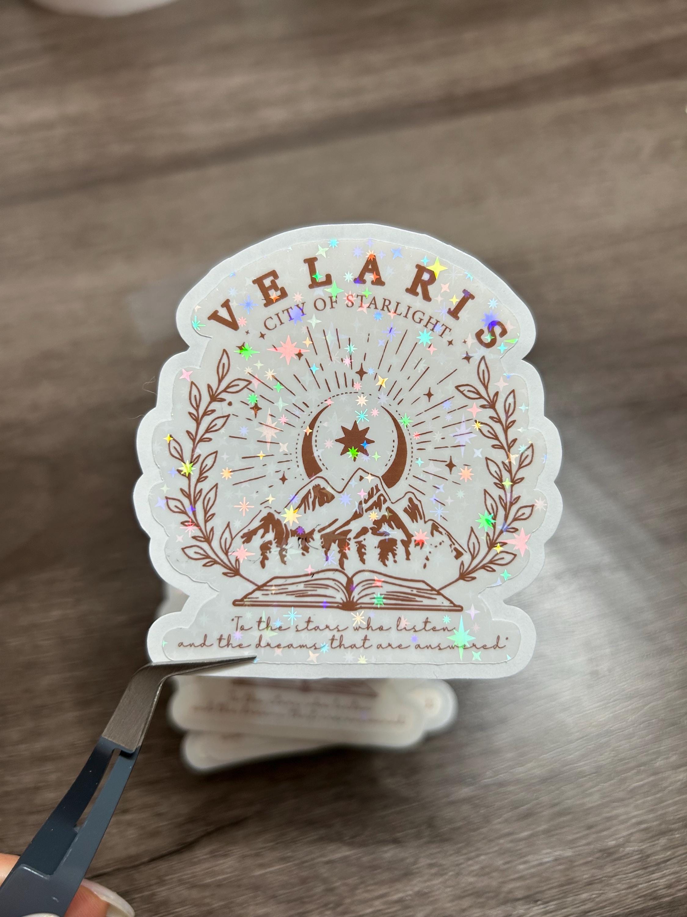 VELARIS — CITY OF STARLIGHT HOLOGRAPHIC STICKER