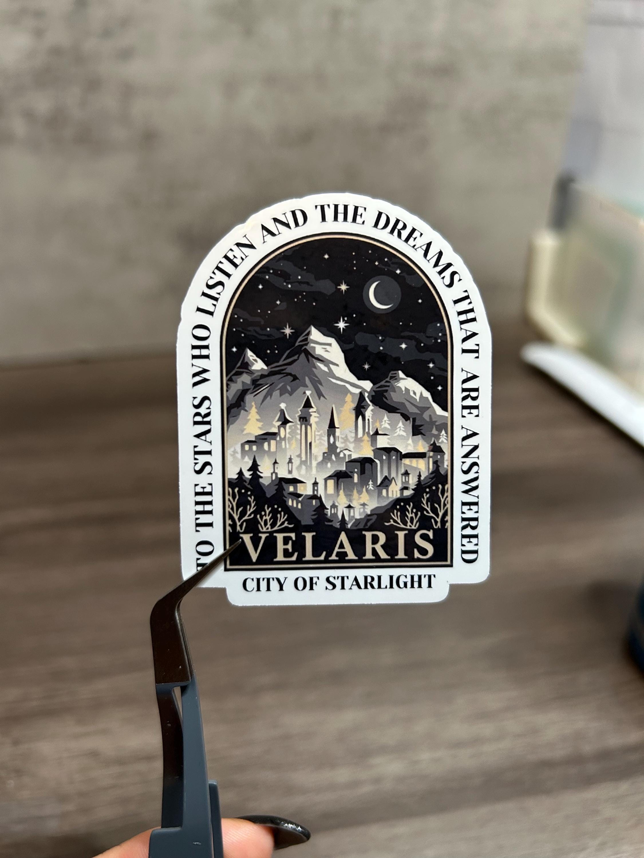 Velaris The City of Starlight Night Court Stickers
