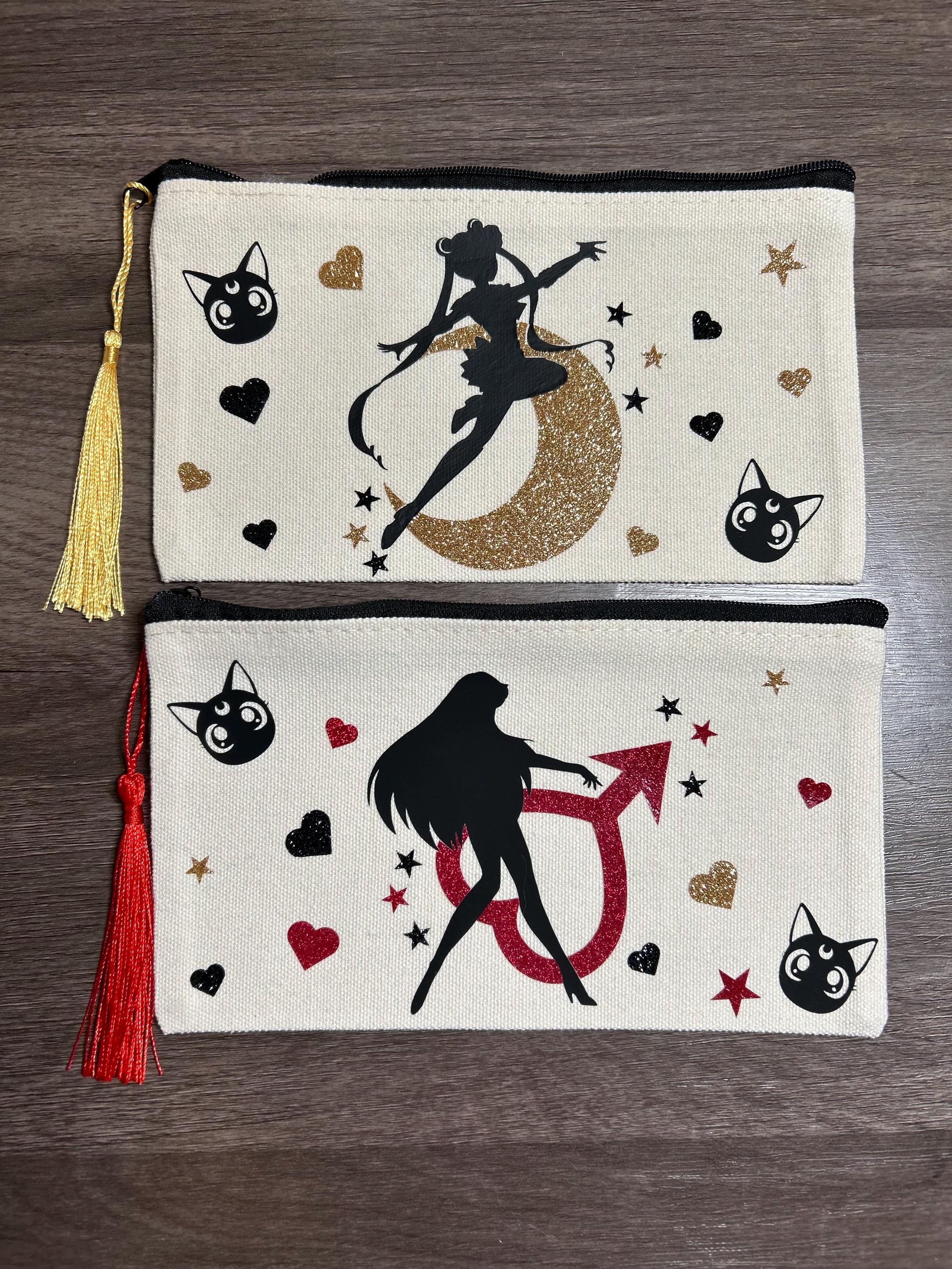SAILOR MOON GUARDIAN POUCH — MAGICAL GIRL CANVAS ZIPPER BAG
