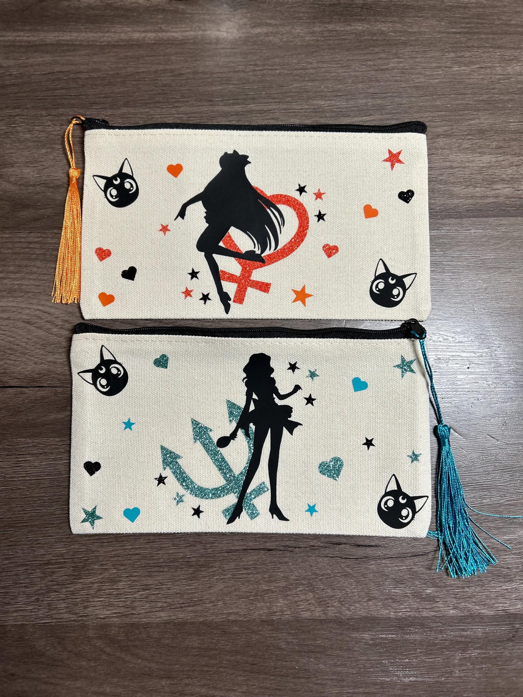 SAILOR MOON GUARDIAN POUCH — MAGICAL GIRL CANVAS ZIPPER BAG