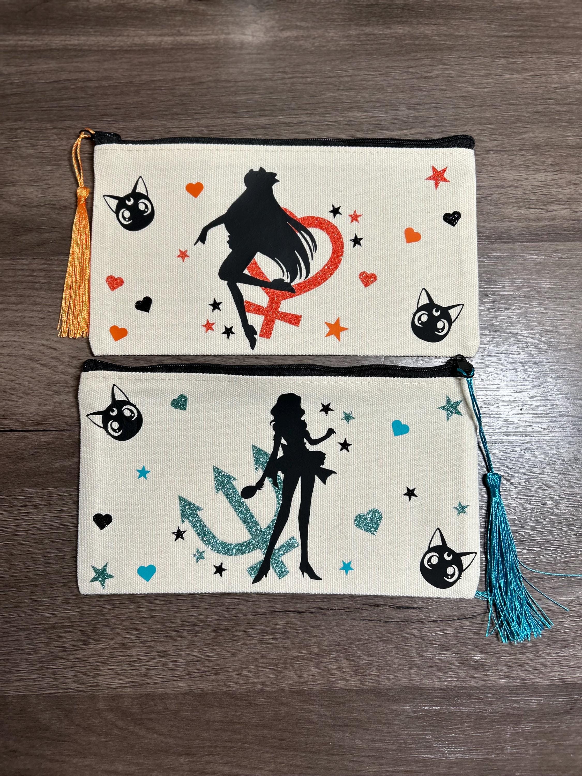 SAILOR MOON GUARDIAN POUCH — MAGICAL GIRL CANVAS ZIPPER BAG