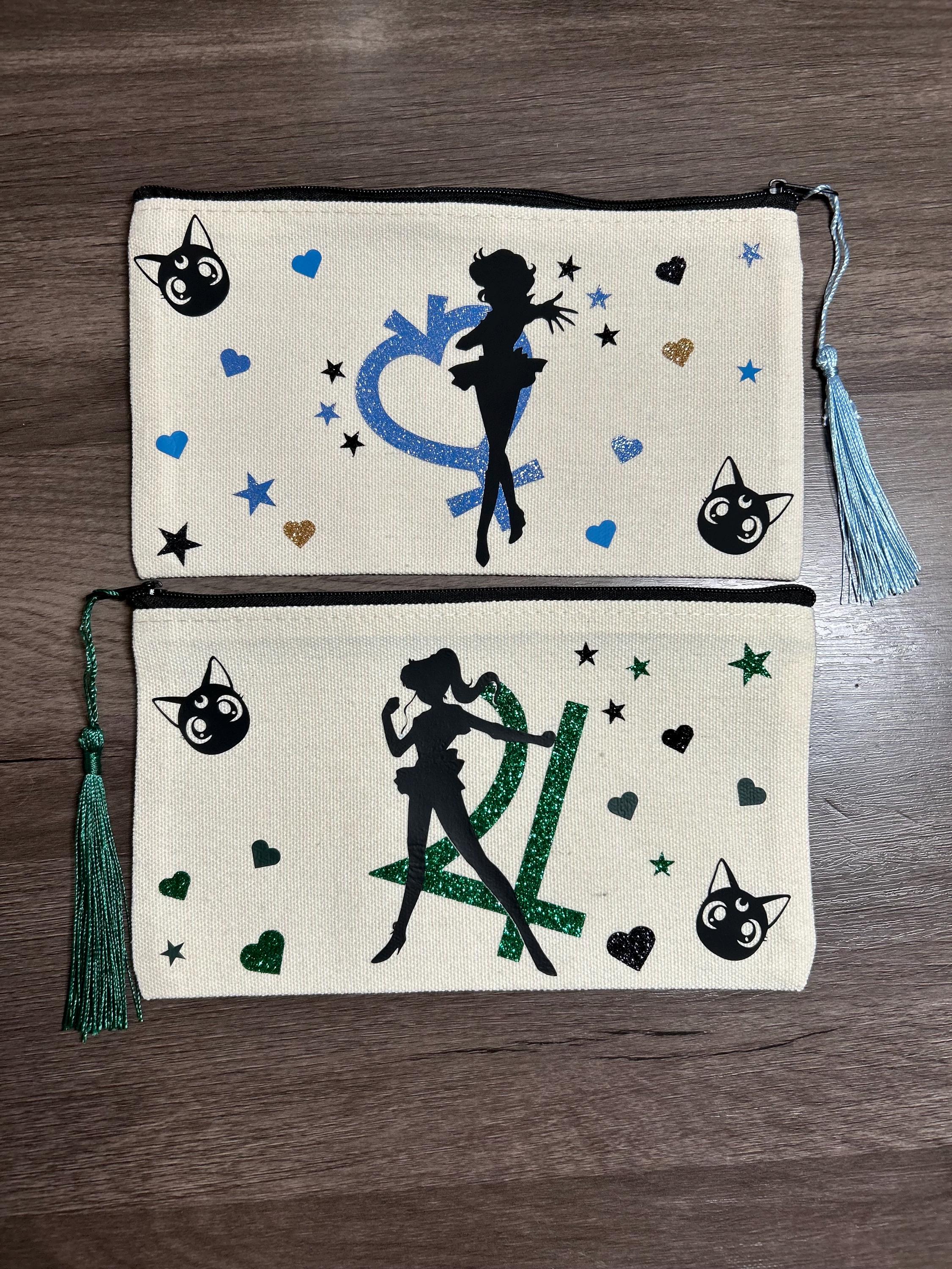 SAILOR MOON GUARDIAN POUCH — MAGICAL GIRL CANVAS ZIPPER BAG