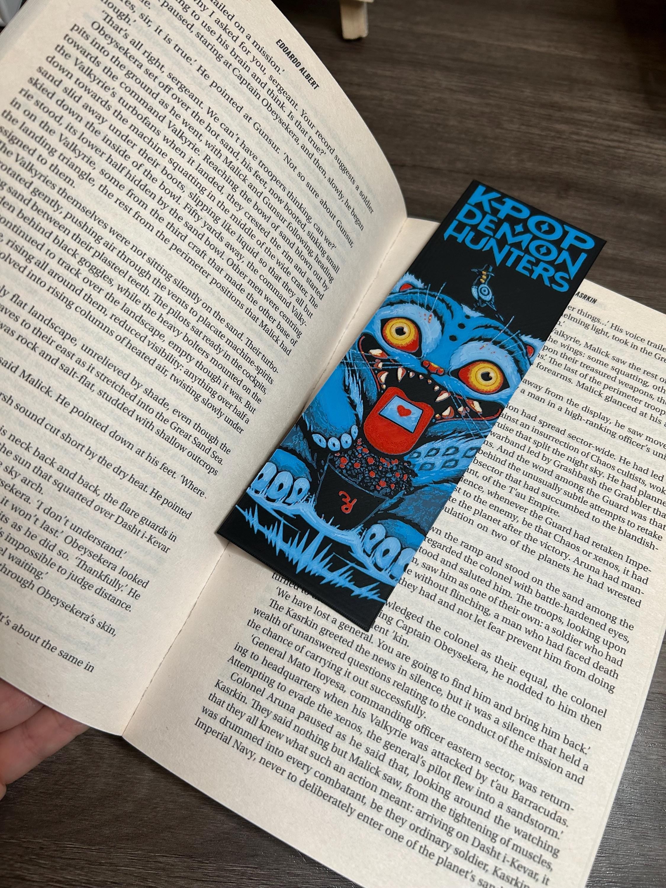 K-POP DEMON HUNTERS — DERPY + BIRD 3D PRINTED BOOKMARK