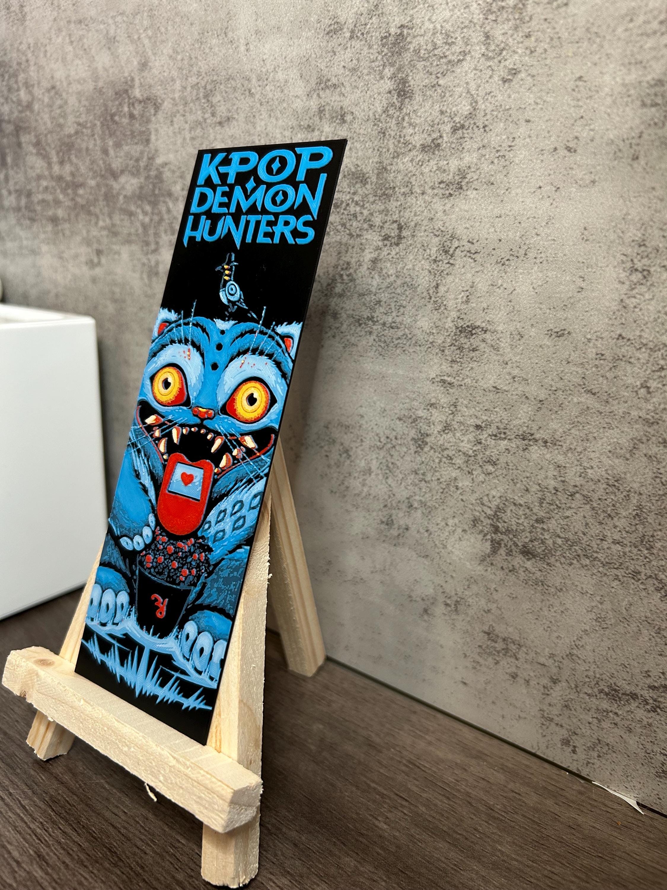 K-POP DEMON HUNTERS — DERPY + BIRD 3D PRINTED BOOKMARK