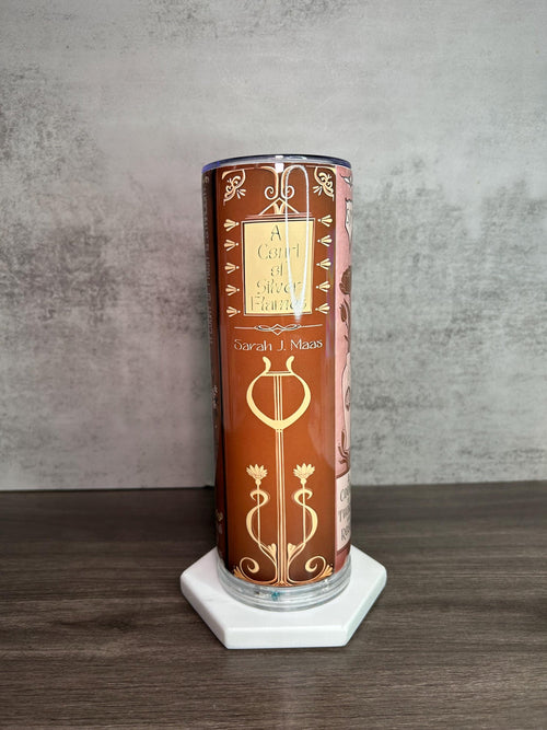 ACOTAR Book Spines in Vintage Style - 20oz Tumbler