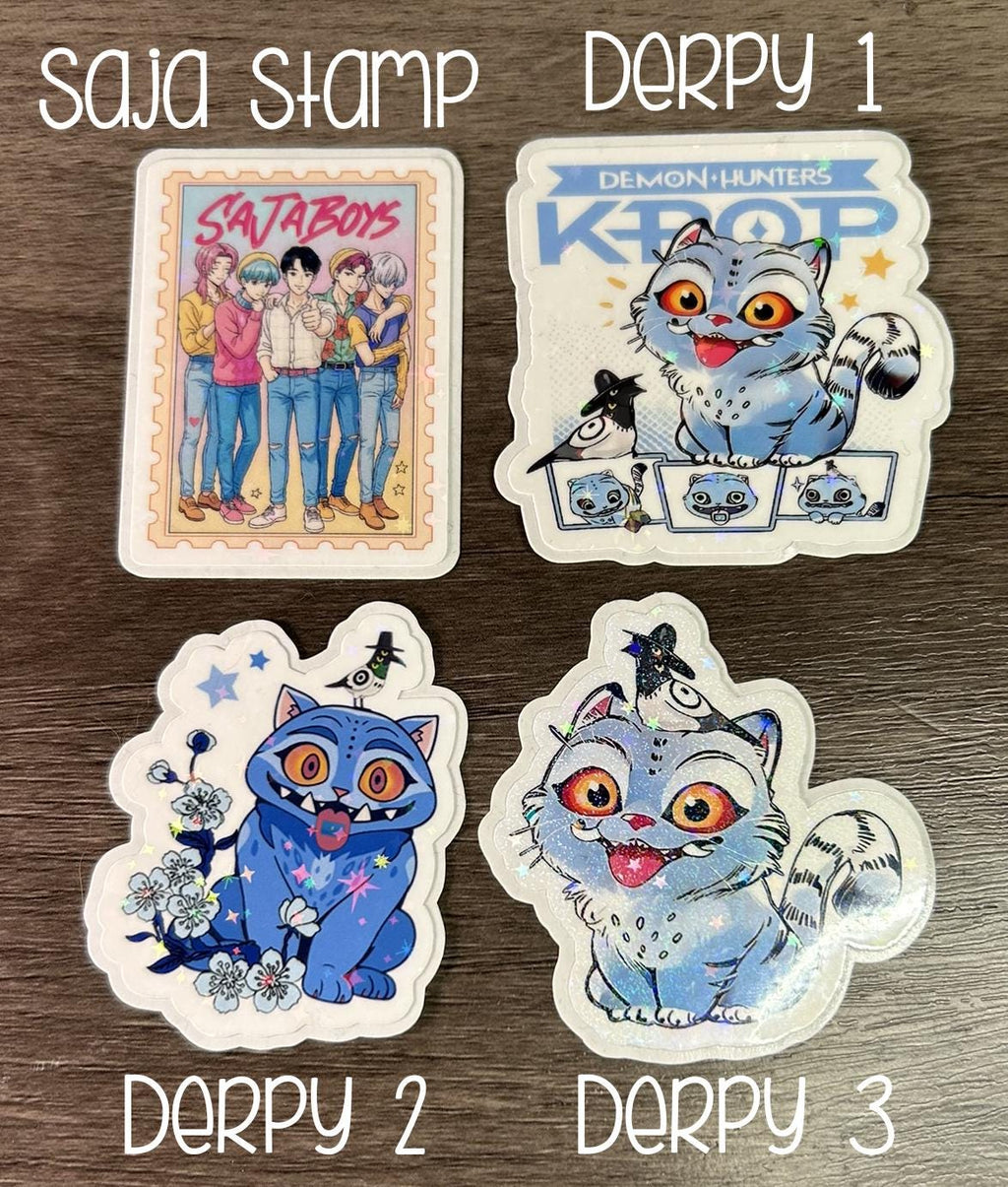 Demon Hunters Personalized Stickers
