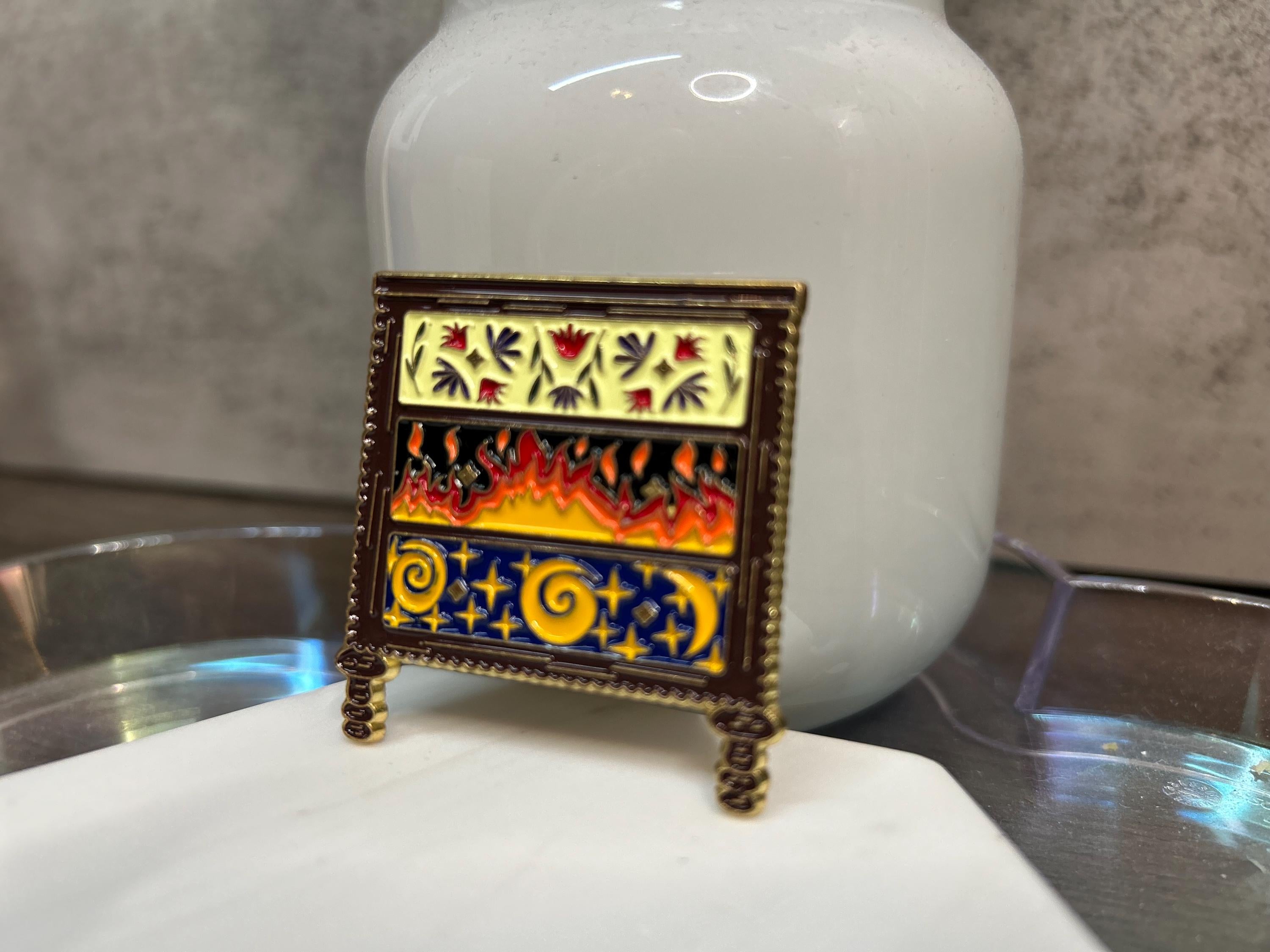 ACOTAR Feyre's Dresser Enamel Pin