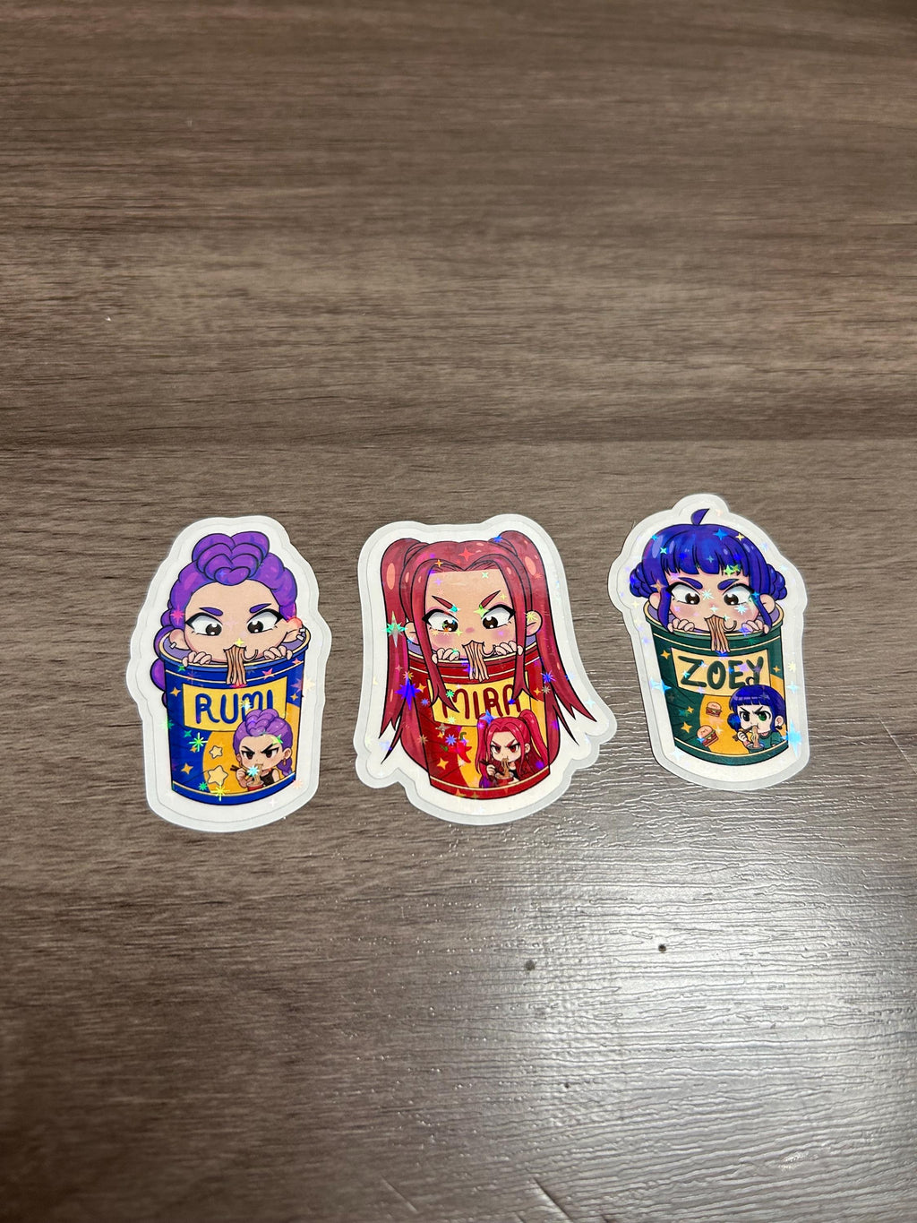 Personalized Korean Pop Fighters in Ramen Waterproof Star Laminate