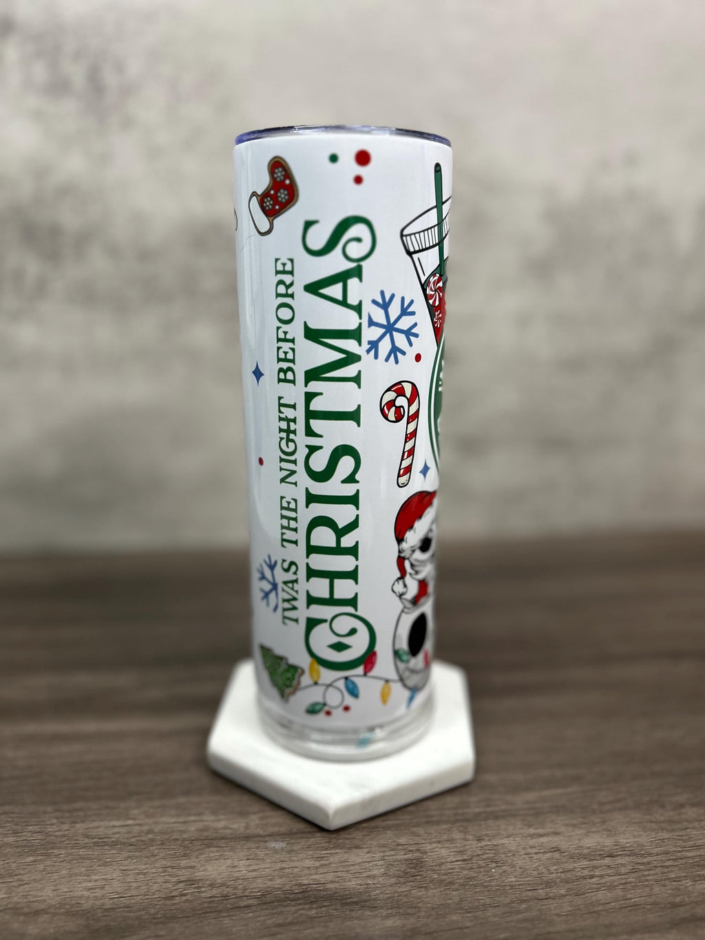 Personalized Nightmare Before Coffee Tumbler