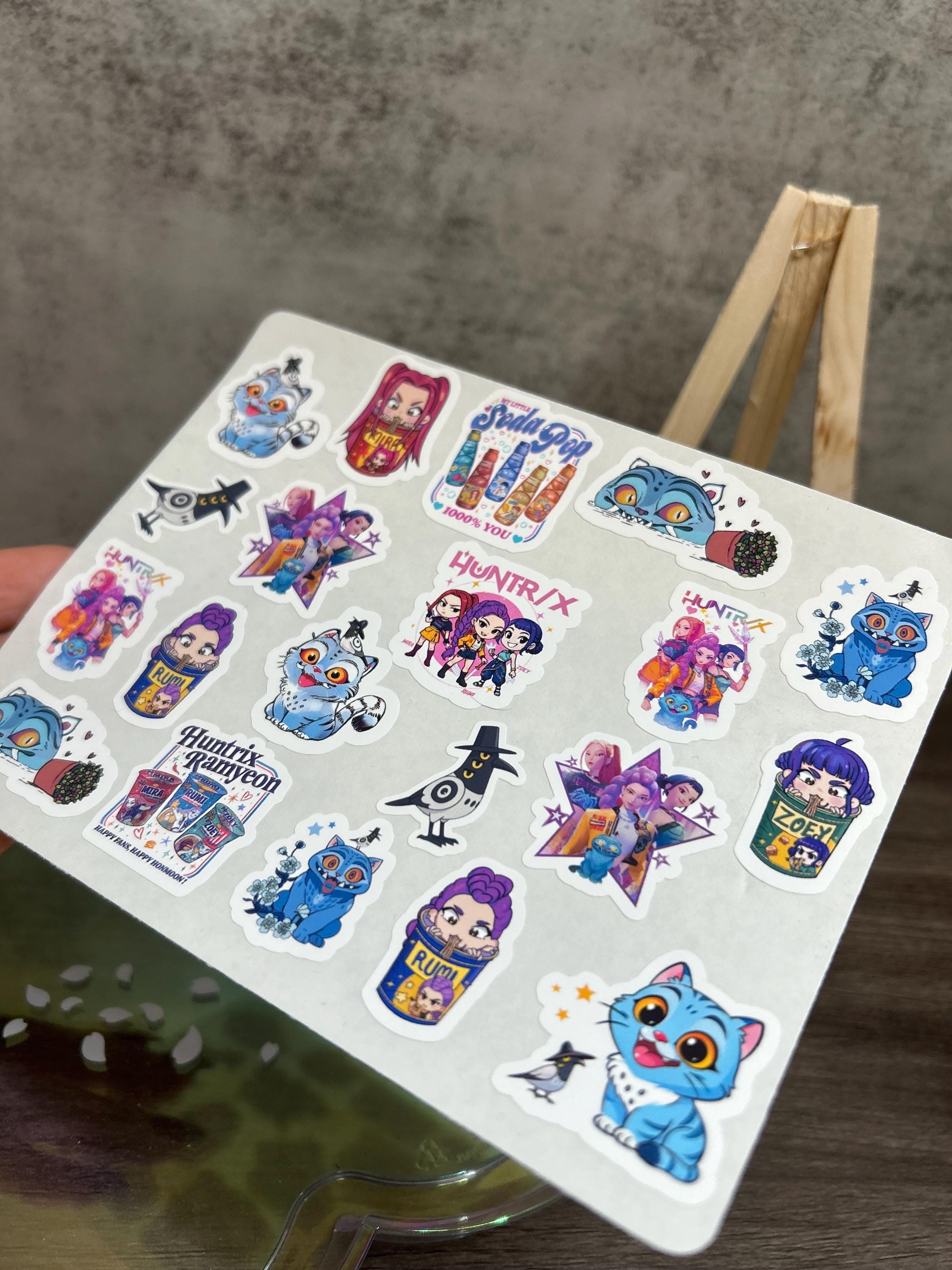 Demon Hunters Inspired Sticker Sheet
