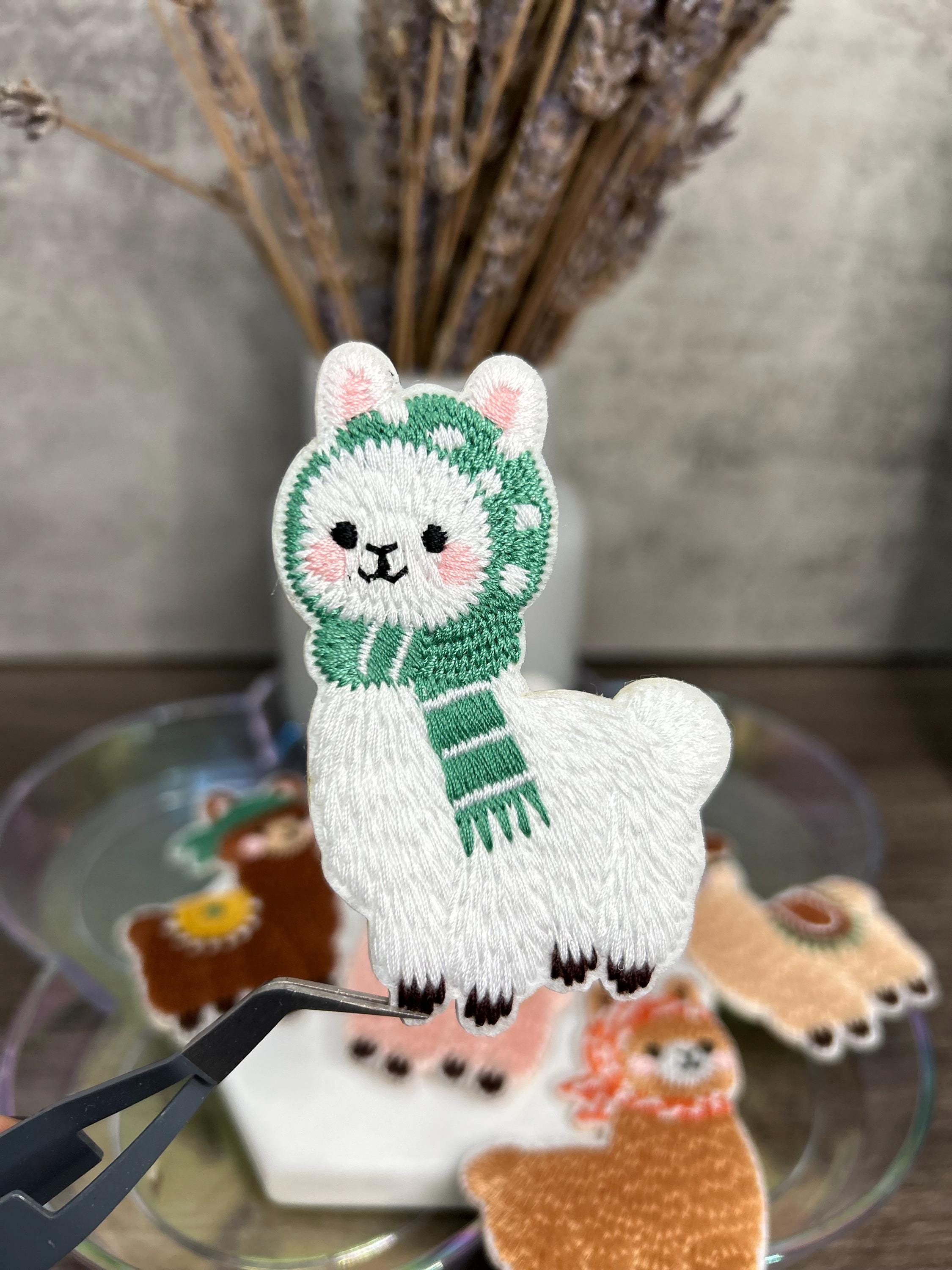 EMBROIDERED ALPACA PATCH COLLECTION — SET OF 6