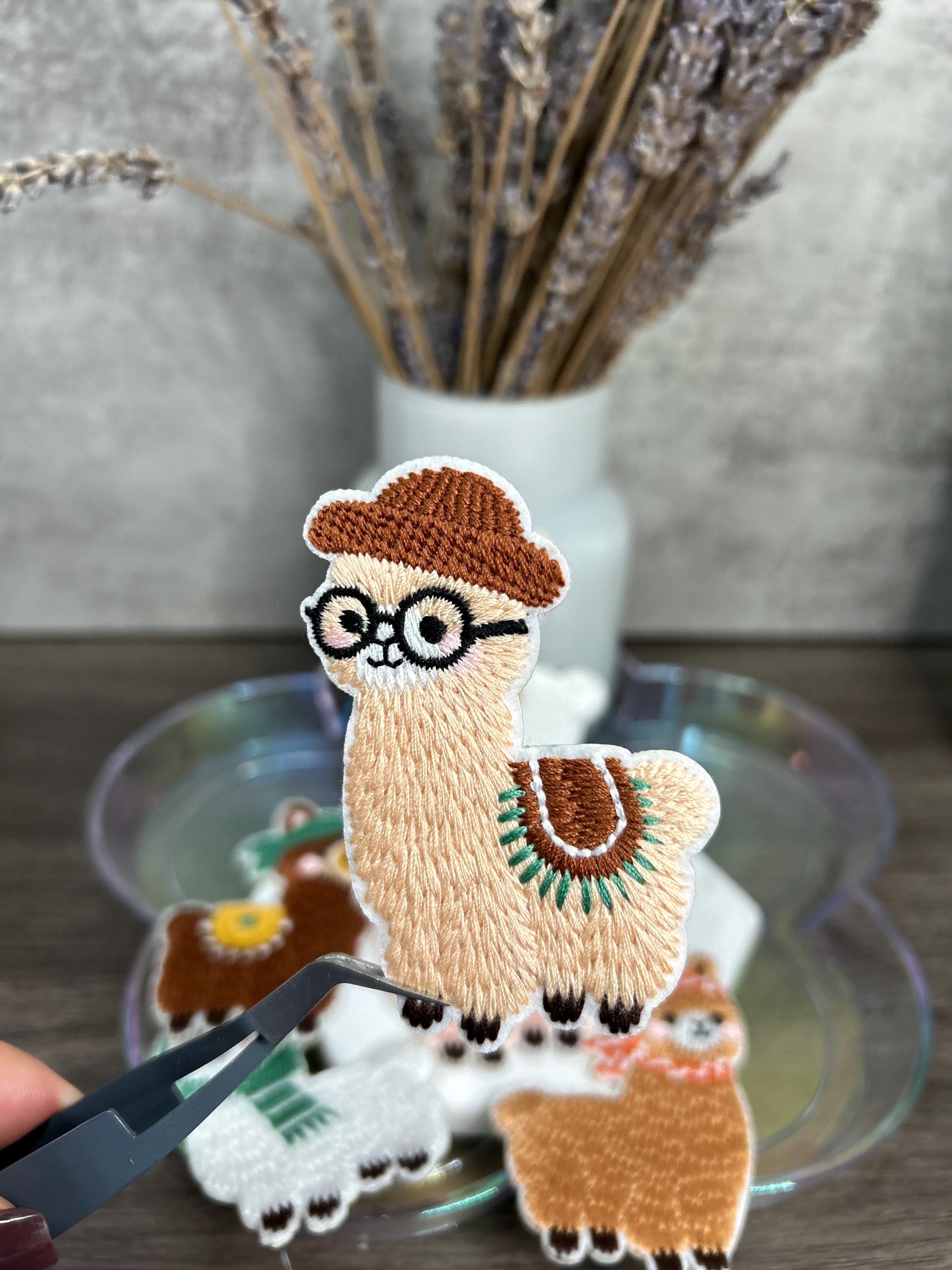EMBROIDERED ALPACA PATCH COLLECTION — SET OF 6