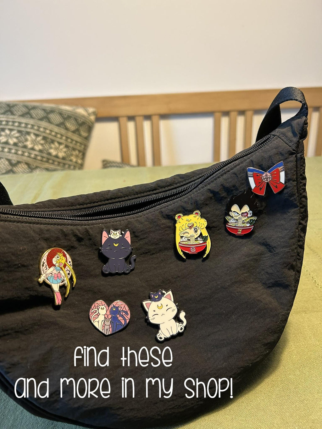 LUNA & ARTEMIS ENAMEL PIN SET — MAGICAL GIRL GUARDIAN CATS