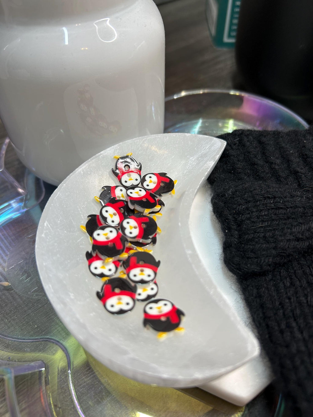 Penguin Buttons