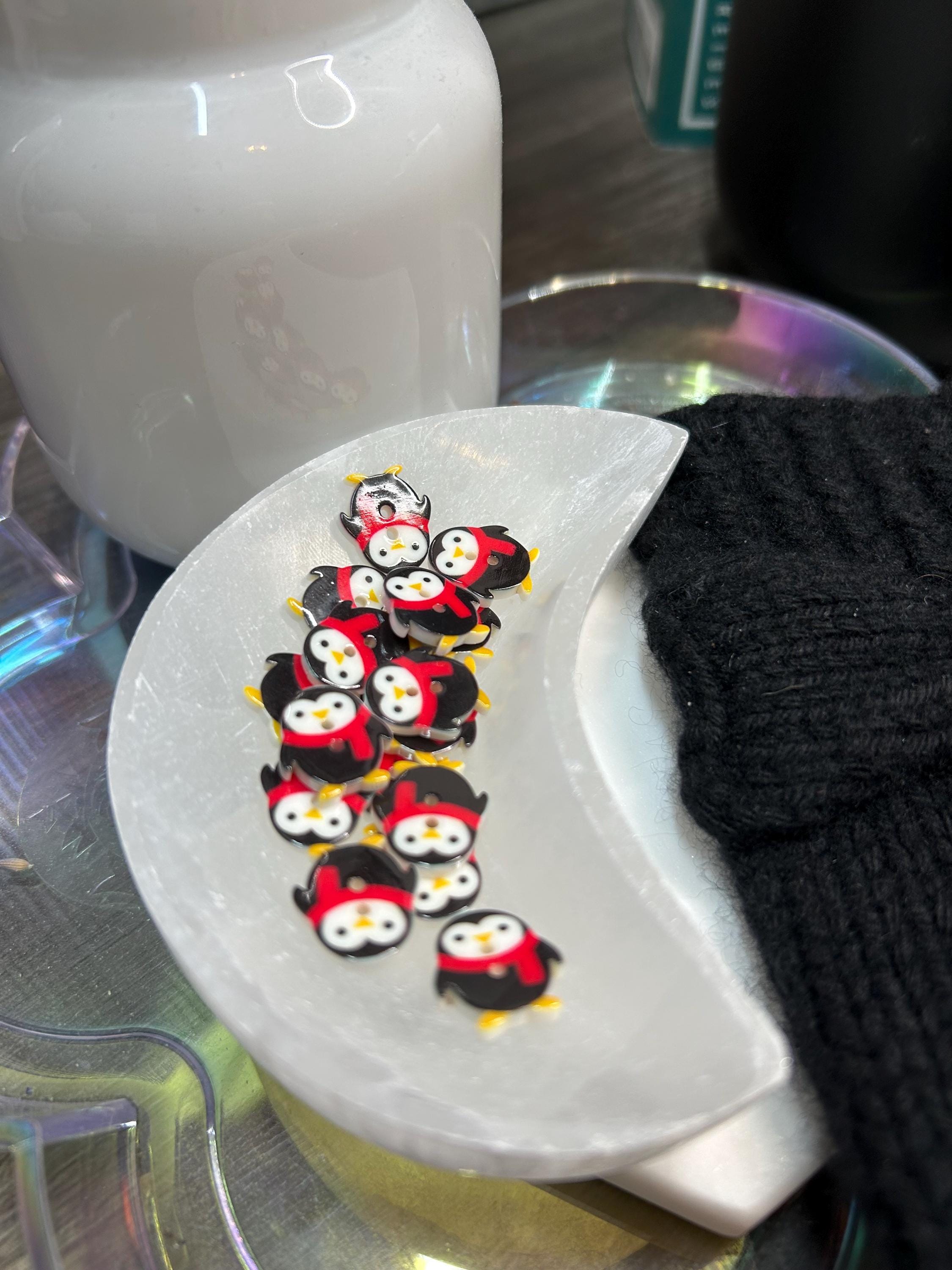 Penguin Buttons