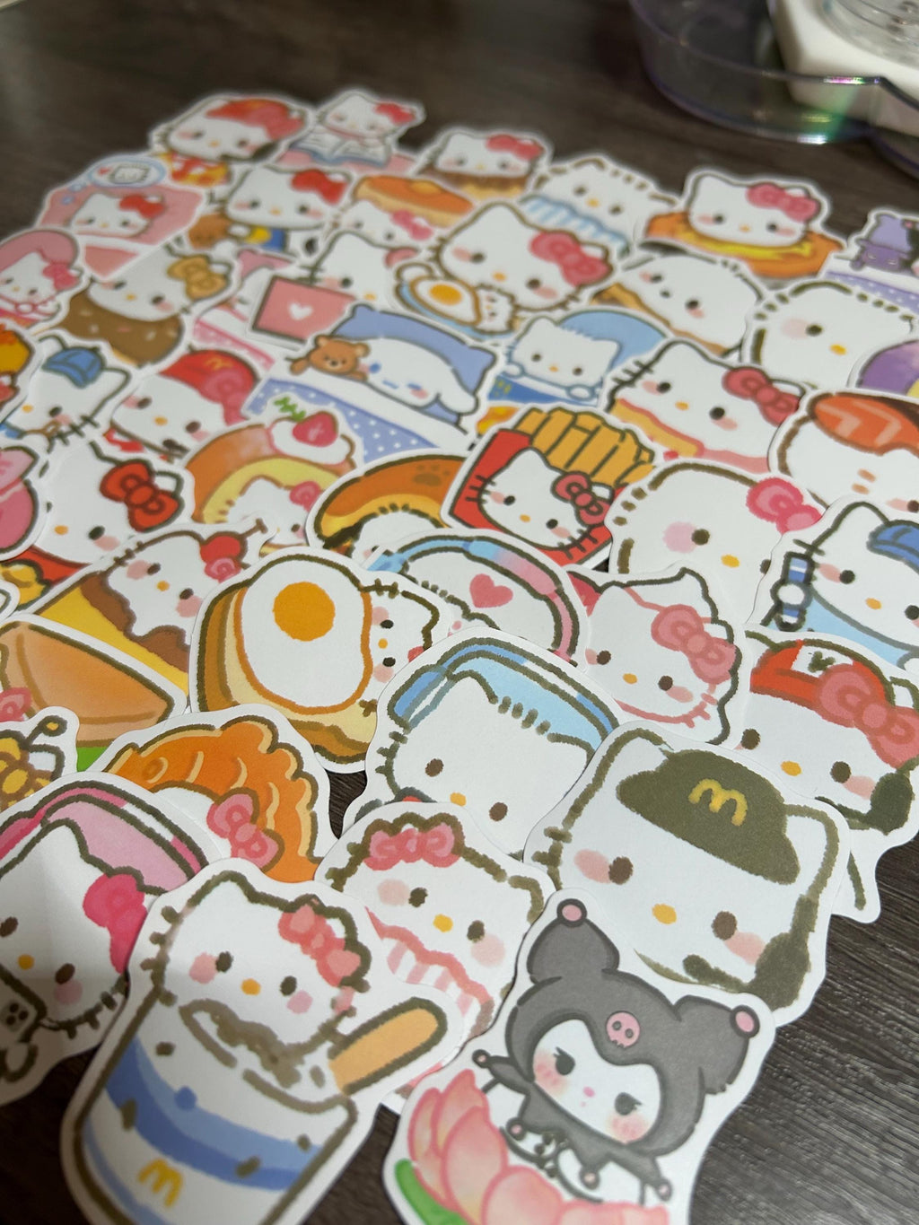 Hello Kitty Mystery Sticker Pack | Sanrio Stickers Grab Bag | 10, 15 or 20 Piece Random Sticker Set | Kawaii Laptop Decals