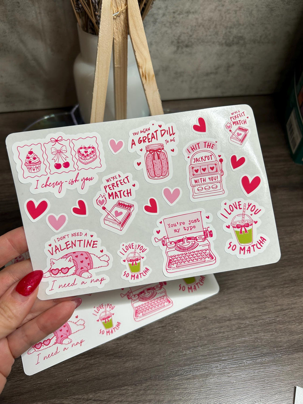 Valentine’s Day Sticker Sheet