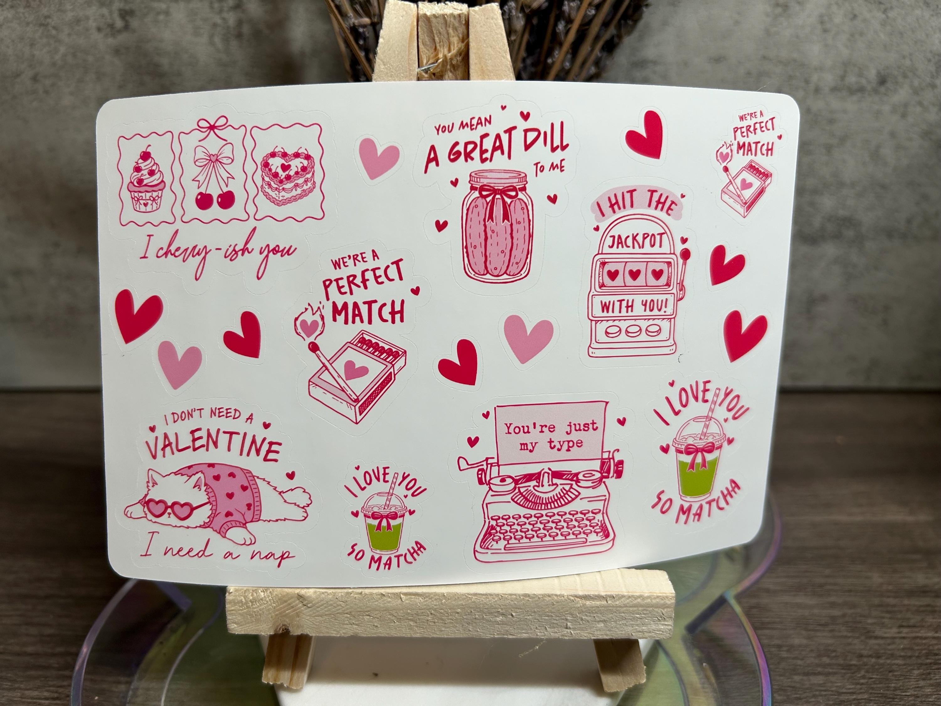 Valentine’s Day Sticker Sheet