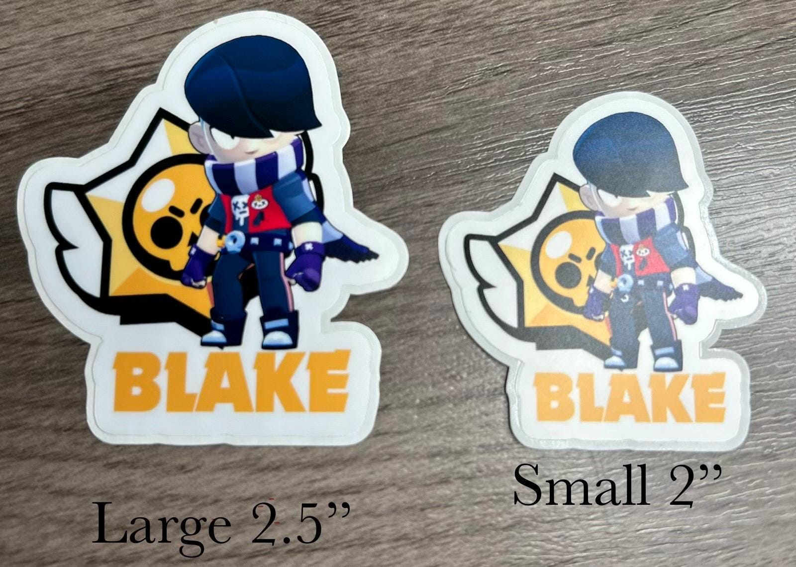 BRAWL STARS PERSONALIZED STICKER — CUSTOM NAME