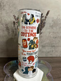 HEATED RIVALRY — SHANE & ILYA PERSONALIZED TUMBLER — 20OZ