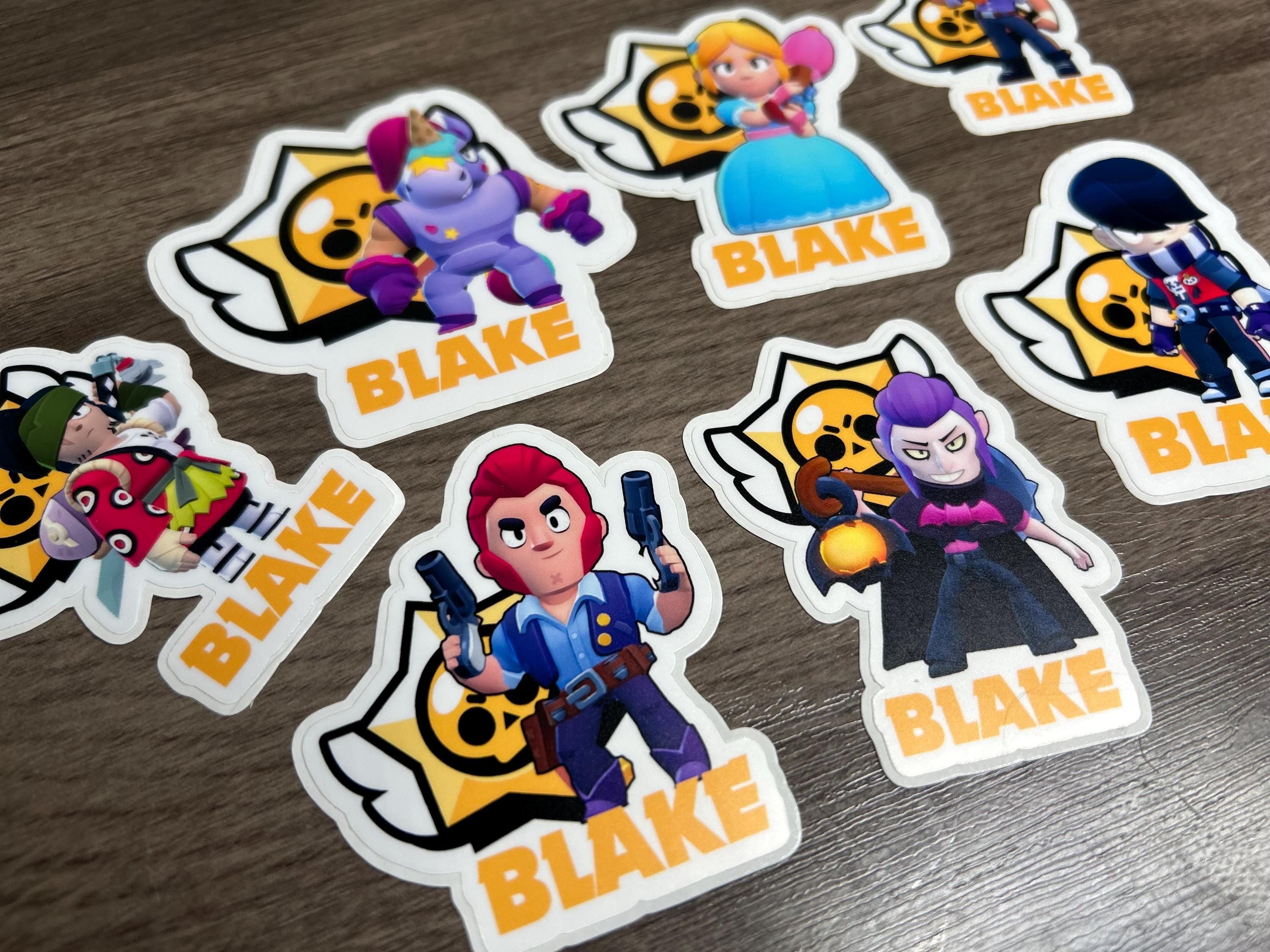 BRAWL STARS PERSONALIZED STICKER — CUSTOM NAME