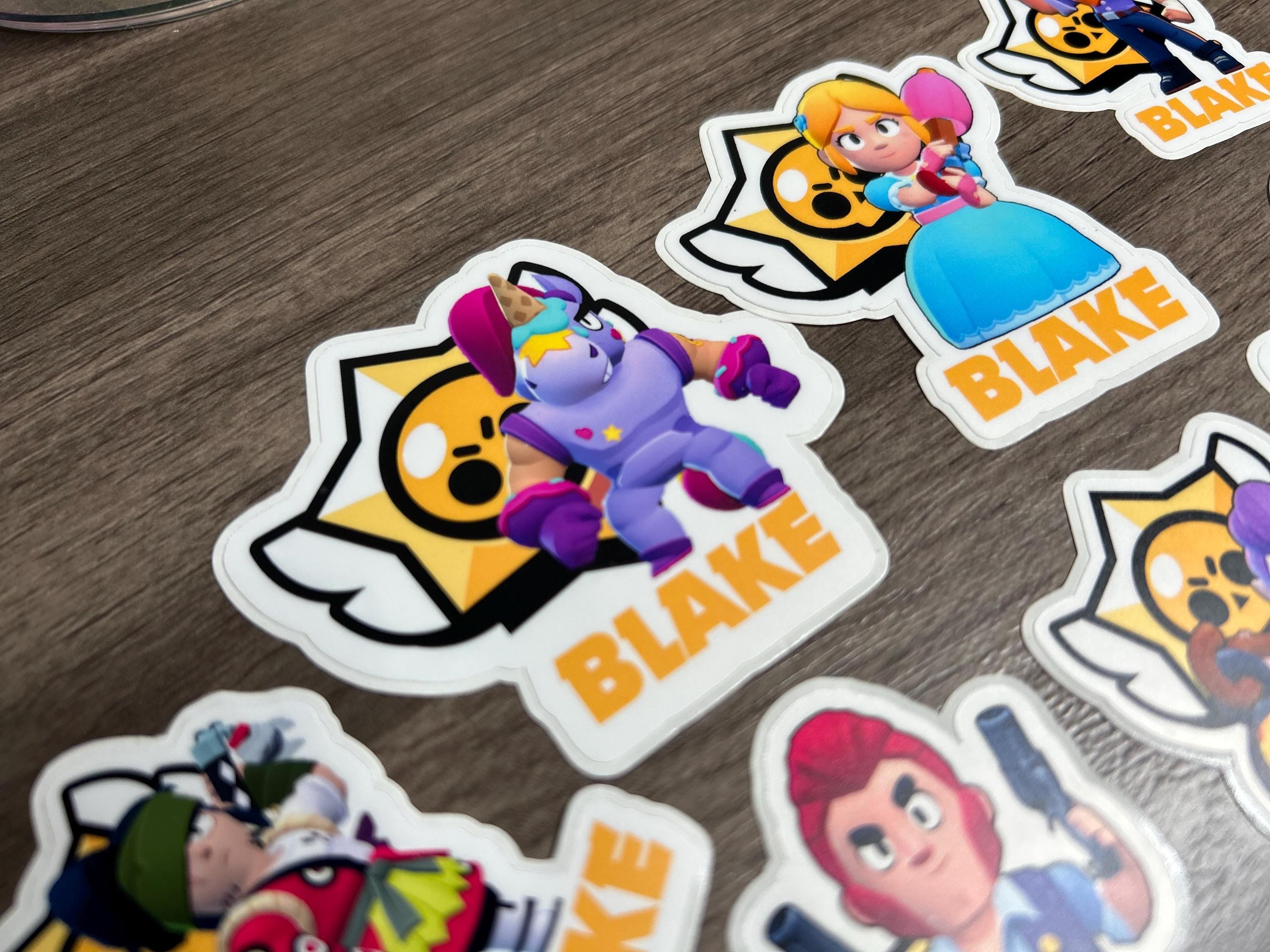 BRAWL STARS PERSONALIZED STICKER — CUSTOM NAME